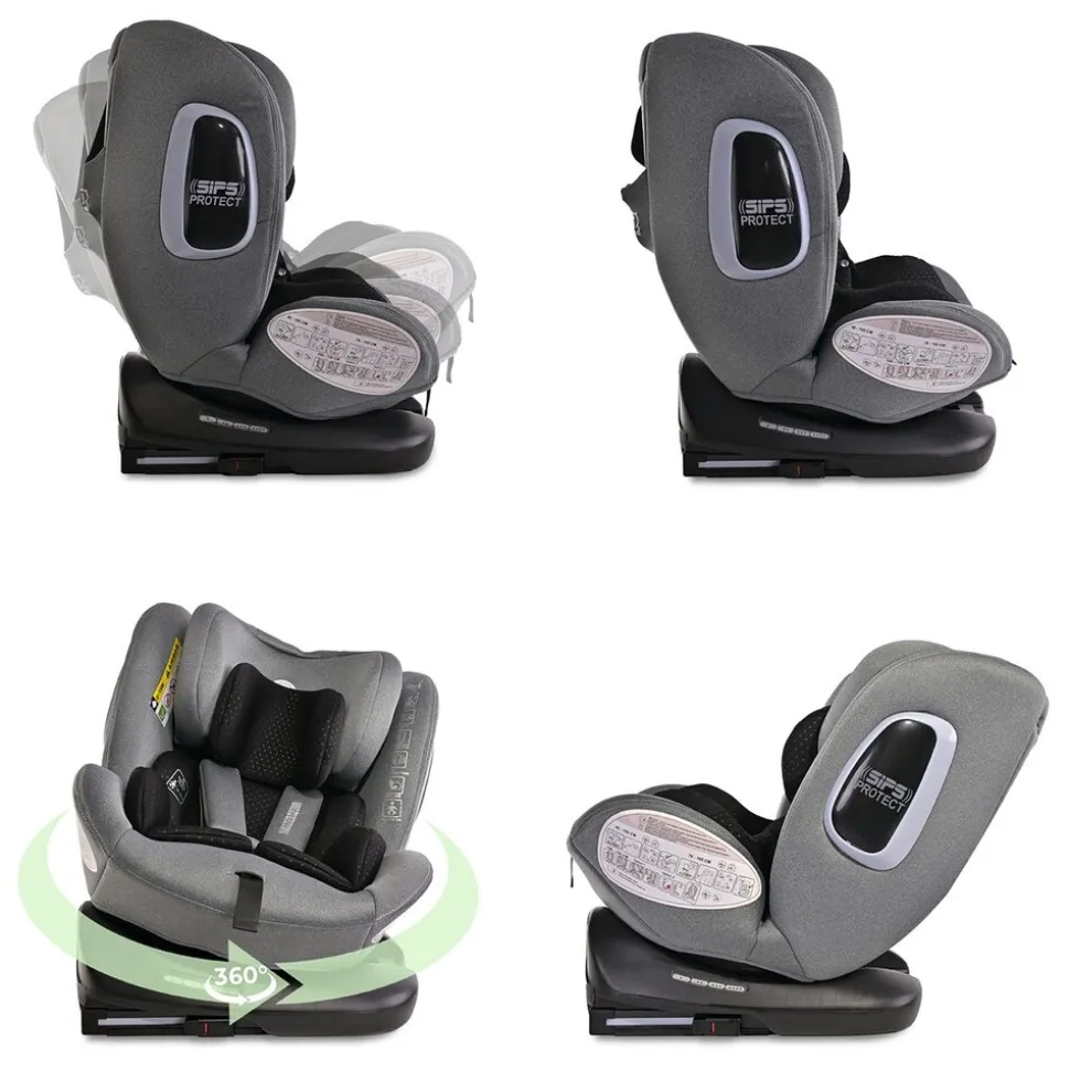 Lorelli Kindersitz Phoenix i-Size Isofix Gruppe 0+/1/2/3 (40-150cm) Top Tether beige