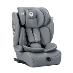 Lorelli Kindersitz Rio i-Size (76 - 150 cm) Isofix Top Tether Kissen verstellbar hellgrau