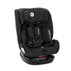 Lorelli Kindersitz Voyager i-Size (40-150 cm) Nackenkissen, Kopfstütze, Gurt schwarz