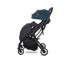 Lorelli Kinderwagen Buggy Minori faltbar PU-Räder Getränkehalter Fußabdeckung grün