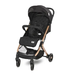 Lorelli Kinderwagen Fiorano faltbar, Ablagekorb, Frontbügel abnehmbar, Bremse schwarz