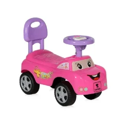 Lorelli Rutscher Kinderauto My Friend, ab 12 Monaten, Musikfunktion, Rückenlehne rosa