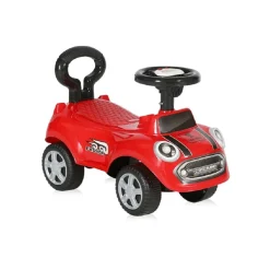 Lorelli Rutscher, Kinderauto Sport Mini, Kippschutz, Rückenlehne, Musikfunktion rot