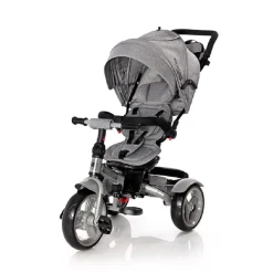 Lorelli Tricycle Neo 4 in 1 EVA-Reifen, Schiebestange, Sitz drehbar, verstellbar dunkelgrau