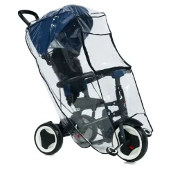 Lorelli Universal Regenschutz, Kinder Dreirad, Schutz vor Regen und Wind transparent