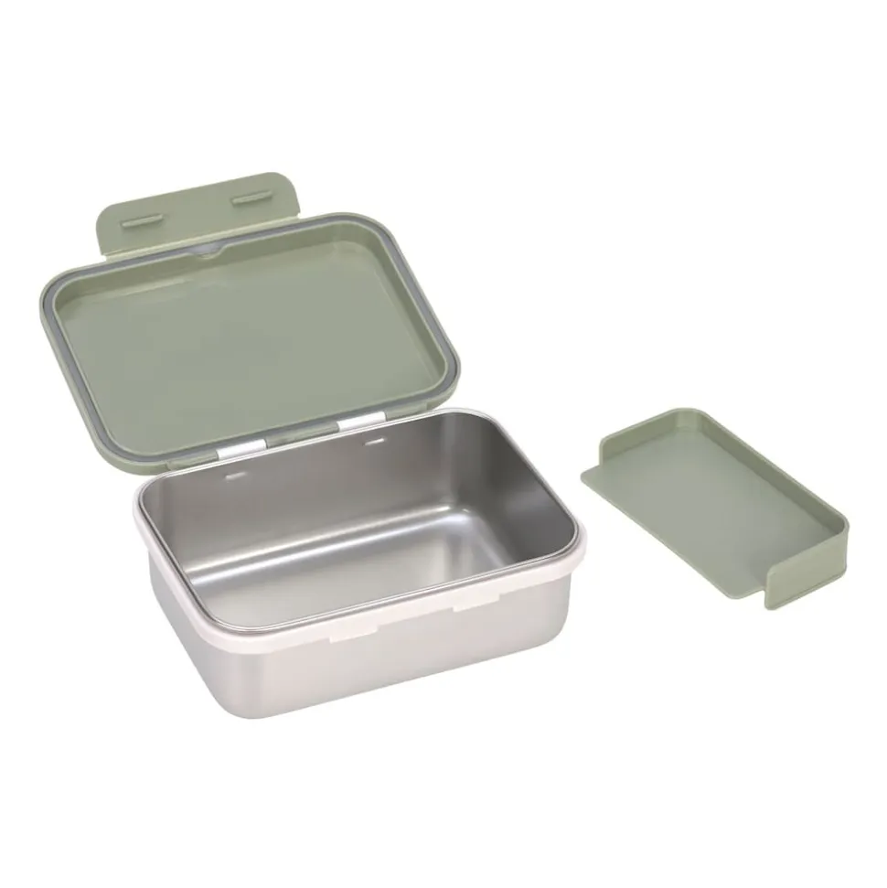 Lässig Edelstahl Lunchbox 17,3 x 13,3 x 6,9 cm