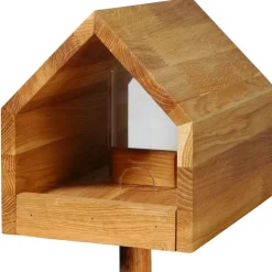 Luxus-Vogelhaus "Bauhaus I", Eiche, natur
