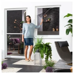 Magnet-Insektenschutzfenster "EASY" 130x150 cm in Weiß