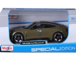 Maisto 32907G - Modellauto - Audi RS e-tron GT (grün, Maßstab 1:24) Modell Auto