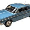 Maisto 32908 - Modellauto - Chevrolet Impala SS '64 (blau, Maßstab 1:26) Modell Auto Spielzeugauto