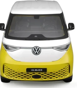 Maisto 32914Y - Modellauto - VW ID.Buzz (weiß-gelb, Maßstab 1:24) Modell Auto Spielzeugauto