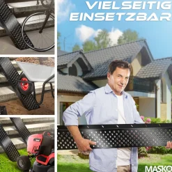 MASKO® 2X Auffahrrampe 400kg | Verladerampe | Verladeschiene | verzinkter Stahl | Antirutsch | 200kg* Pro Stück | Max 400kg* Pro Paar | Motorrad ATV Quad PKW Auto Laderampe