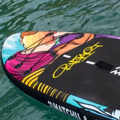 MATCHU Stand Up Paddle BustArt 320x81x15 cm - Aufblasbares Sup Board - Limited Edition