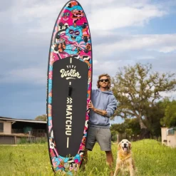 MATCHU Stand Up Paddle Yeye Weller 320x81 cm - Aufblasbares Sup Board - Limited Edition