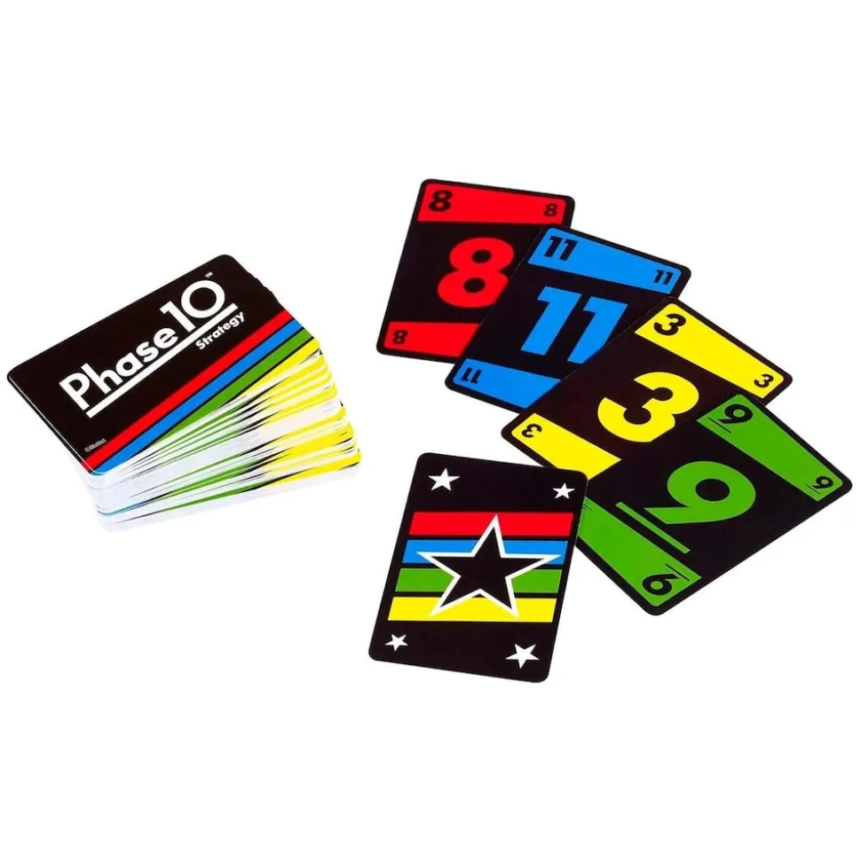 Mattel FTB29 - Brettspiel, Phase 10