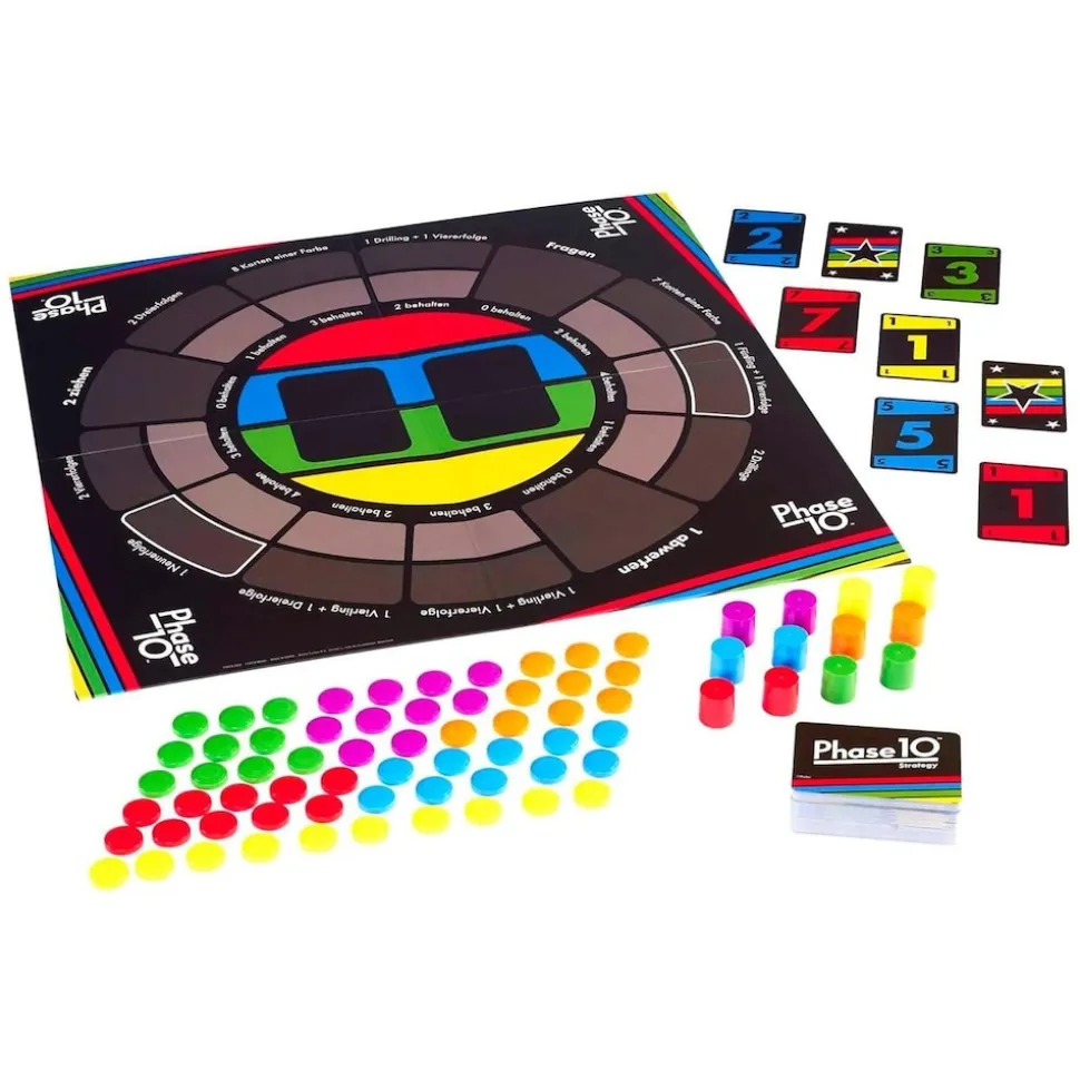 Mattel FTB29 - Brettspiel, Phase 10