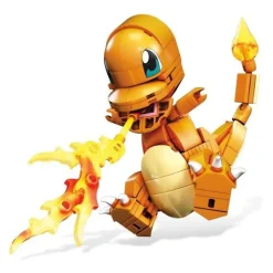 Mattel GKY96 - Mega - Pokémon - Glumanda, Klemmbaustein-Set, 180 Teile