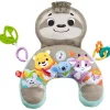 Mattel GRR01 - Fisher-Price - Faultier Spielkissen mit Vibration und Sound