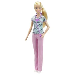 Mattel GTW39-1 - Barbie - You can be anything - Karriere-Puppe, Krankenschwester
