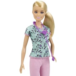 Mattel GTW39-1 - Barbie - You can be anything - Karriere-Puppe, Krankenschwester