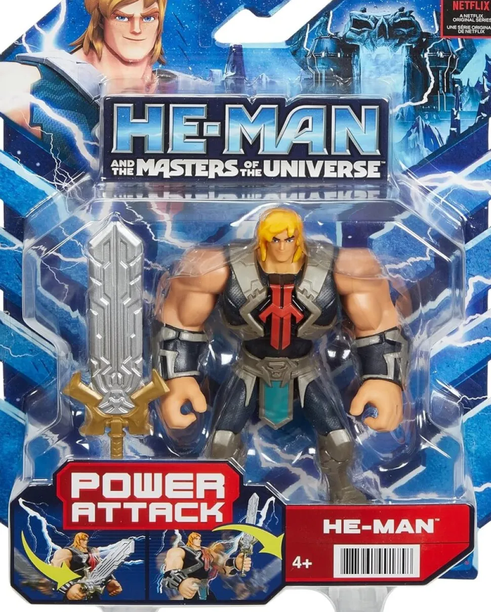 Mattel HBL66 - Masters of the Universe Actionfigur - He-Man Power Attack (14cm)