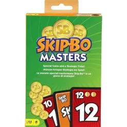 Mattel HJR21 - Mattel Games - Skip-Bo Masters – das strategische Upgrade des Klassikers!