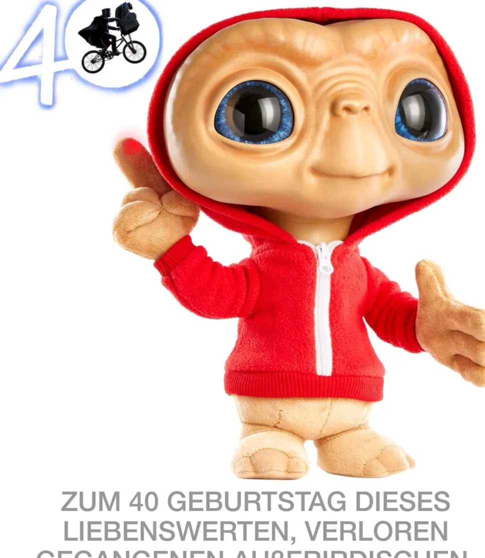 Mattel HKN39 - Plüschfigur - E.T. (28cm) Plüschtier mit Licht