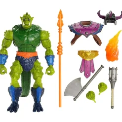 Mattel HLB68 - Masters of the Universe - New Eternia - Whiplash Actionfigur, 20 cm