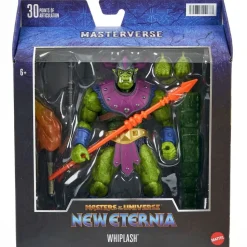 Mattel HLB68 - Masters of the Universe - New Eternia - Whiplash Actionfigur, 20 cm