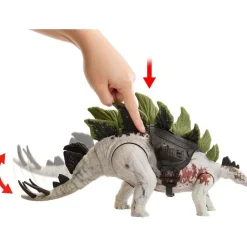 Mattel HLP24 - Jurassic World - Dino Trackers - Gigantic Trackers, Stegosaurus