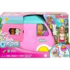 Mattel HNH90 - Barbie Chelsea - Spielfahrzeug mit Zubehör, 2 in 1 Camper