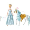 Mattel HPF95 - Disney Princess - Cinderella mit Pferd