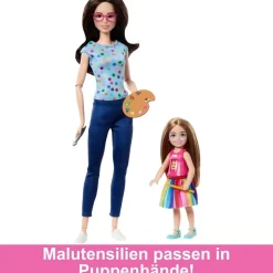 Mattel HRG48 - Barbie - You can be anything - Kunsttherapeutin, Puppen mit Zubehör
