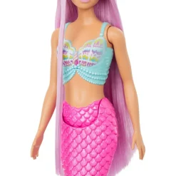Mattel HRR00 - Barbie - Meerjungfrauen-Puppe mit Zubehör und Accessoires
