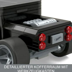 Mattel HRY17 - Hot Wheels - MEGA - Bone Shaker Bausatz im Maßstab 1:24, 334 Teile