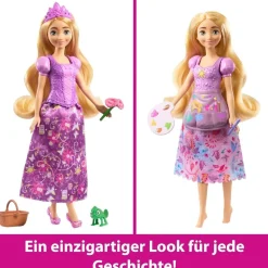 Mattel JBG09 - Disney Princess - Rapunzel 2-in-1 Geschichten