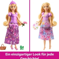 Mattel JBG09 - Disney Princess - Rapunzel 2-in-1 Geschichten