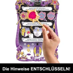 Mattel JBG80 - Monster High - Skulltimate Secrets Hauntlywood Mysteries – Clawdeen Wolf Puppe mit 19+ Überraschungen darunter ein "Kleiderschrank"
