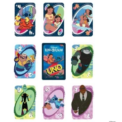 Mattel JCC10 - Disney's Lilo & Stitch - Mattel Games - UNO Kartenspiel mit Sonderregel