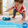 Mattel JDL63 - Fisher-Price - Krabbelspaß Eisbär zum Hinterherkrabbeln – Aktivitätsfahrzeug