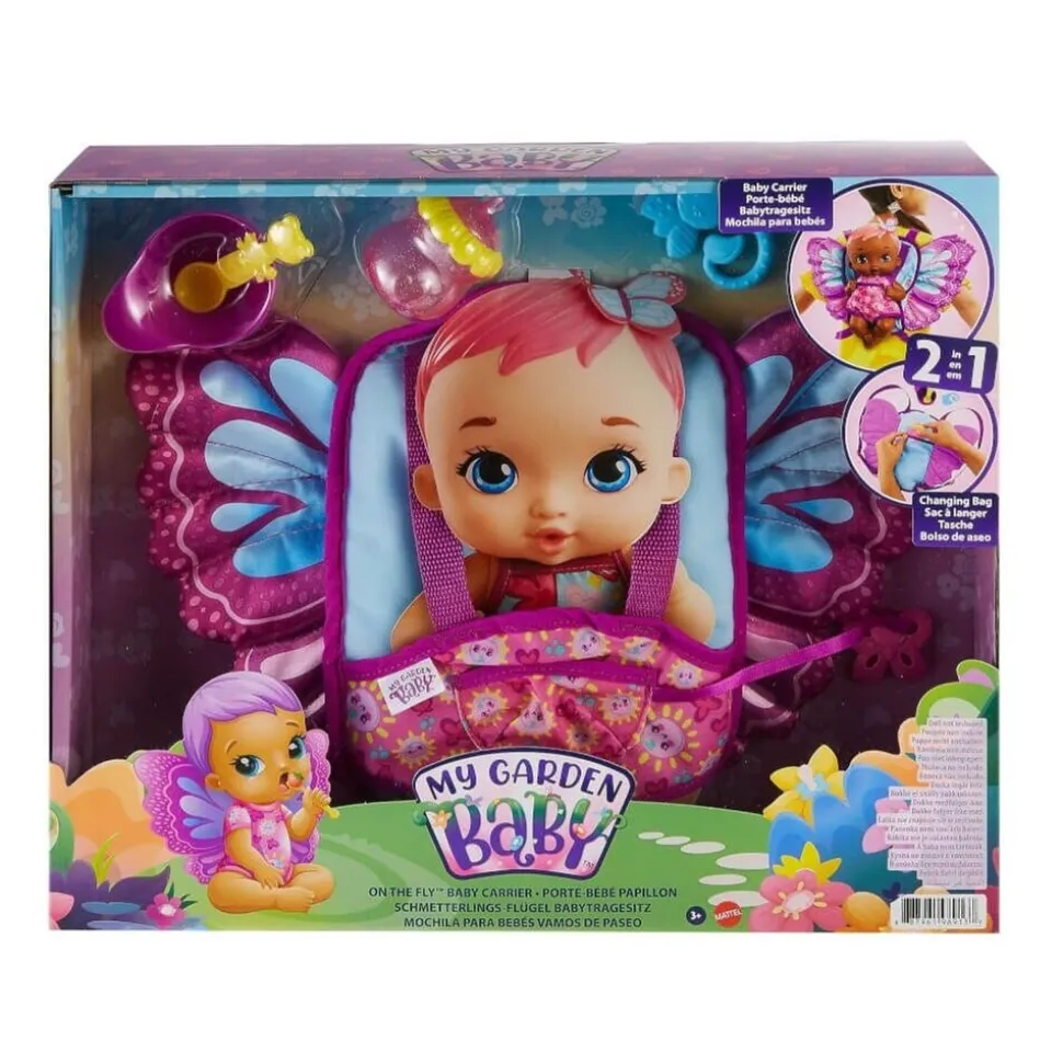 Mattel My Garden Baby Schmetterlings-Flügel Babytragesitz