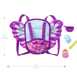 Mattel My Garden Baby Schmetterlings-Flügel Babytragesitz