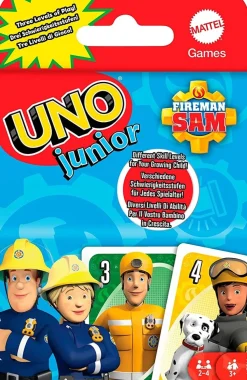 Mattel - UNO - Feuerwehrmann Sam Kartenspiel Gesellschaftsspiel