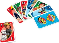 Mattel - UNO - Feuerwehrmann Sam Kartenspiel Gesellschaftsspiel