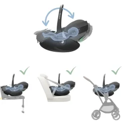 Maxi Cosi Pebble 360 Pro Select Grey