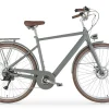 MBM Elektro-Citybike LA RUE 2.0 MAN, grau