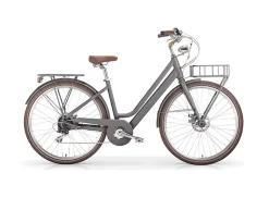 MBM Elektro-Citybike LA RUE 2.0, matt gray