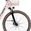 MBM Elektro-Citybike NEFELE 28 Zoll, rosa