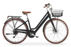 MBM Elektro-Citybike New LA RUE 2.0, schwarz