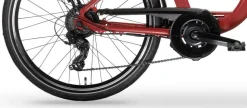 MBM Elektro-Citybike NEW RHEA 26 Zoll, rot